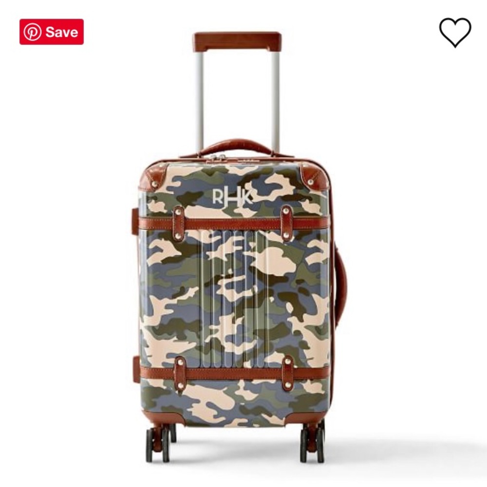 Carry On Suitcase in Camo